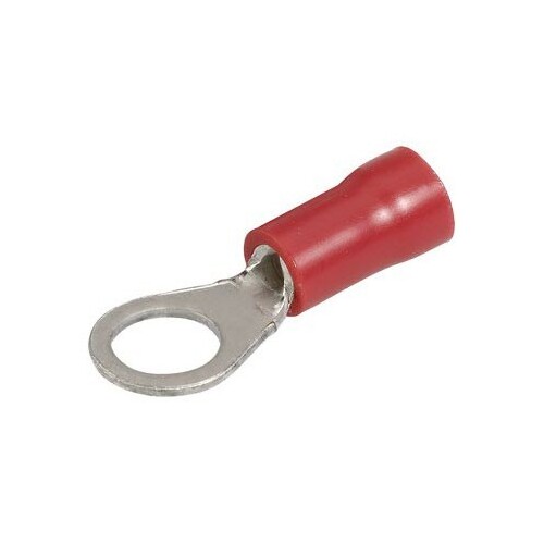 RING TERMINAL RED 5mm (100)