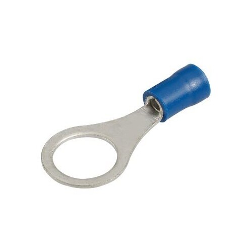 RING TERMINAL BLUE 9.5mm (100)