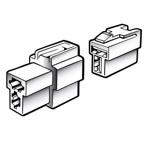 Narva 2 Way Male Quick Connector Housing Pack - 56272BL