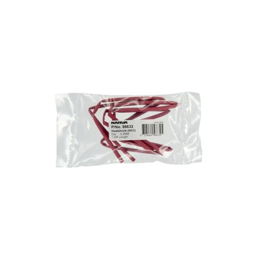 Narva 3.2mm x 1.2m Red Heatshrink - 56632