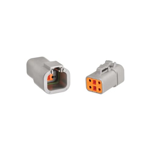 Narva 4-Way DTP Deutsch Connector Kit Male and Female Pair - 57316BL