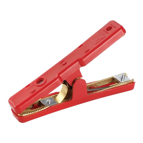 Narva Solid Brass Black Battery Clamp 400A Red - 57330
