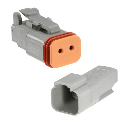 Narva 2-Way Waterproof Deutsch Connector Housing Kit - 2 Pack (57422BL)