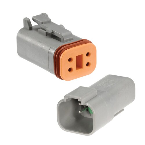 Narva 4-Way Waterproof Deutsch Connector Housing Kit - 2 Pack (57424BL)