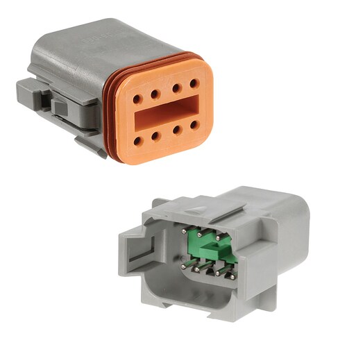 Narva 8-Way Waterproof Deutsch Connector Housing Kit - 2 Pack (57428BL)