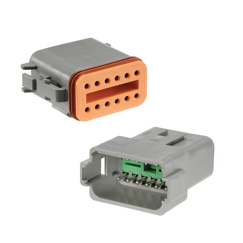 Narva 12-Way Waterproof Deutsch Connector Housing Kit - 2 Pack (57430BL)
