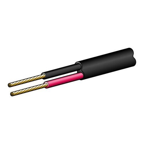 Narva Cable Twin Core 3mm 10amp Red Blk (30) 5823-30TW
