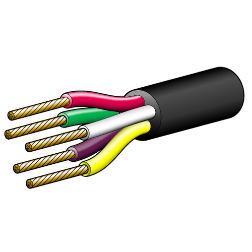 Narva Cable Trailer 5 Core 2.5mm 5amp (30) 5852-30TC