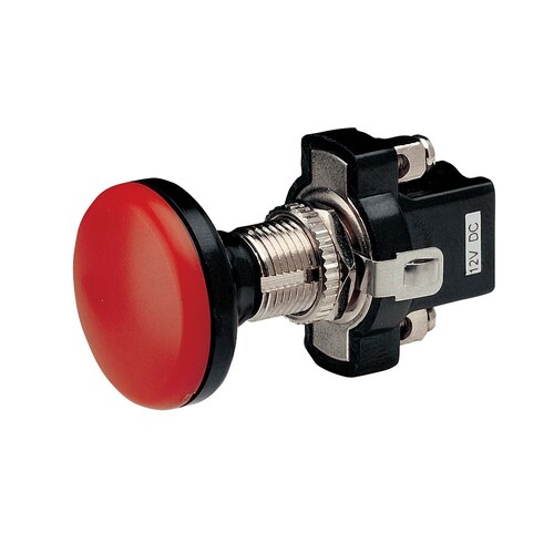 Narva Illuminated Off/On Push/Pull Switch Red - 60022BL