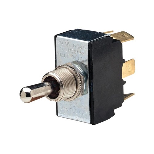 Narva Heavy-Duty On/On Toggle Switch - 60066BL