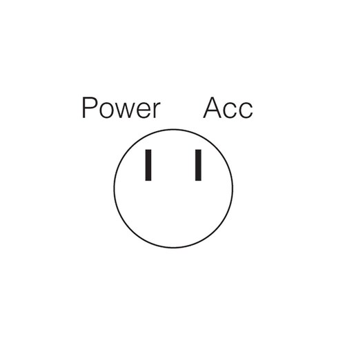Narva Off/On Push-Push Switch 60085BL