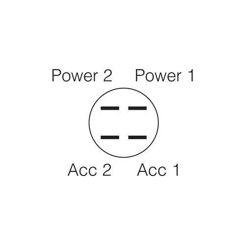 Narva Off/On Push/Push Switch - 60090BL