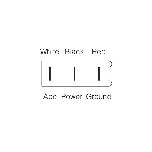 Narva Off/On Push-Push Switch with LED Indicators Pre-Wired with Adhesive Back - 60095BL