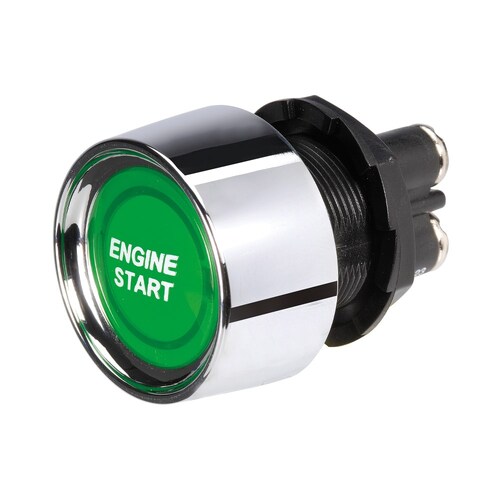 Narva 12 Volt Starter Switch with Green LED - 60098BL