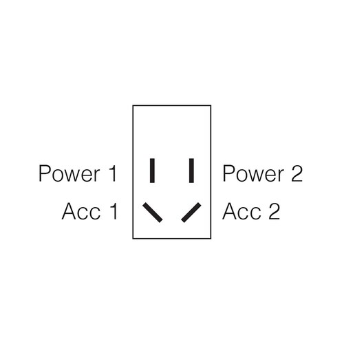 Narva Off/On Waterproof Heavy-Duty Toggle Switch - 60292BL