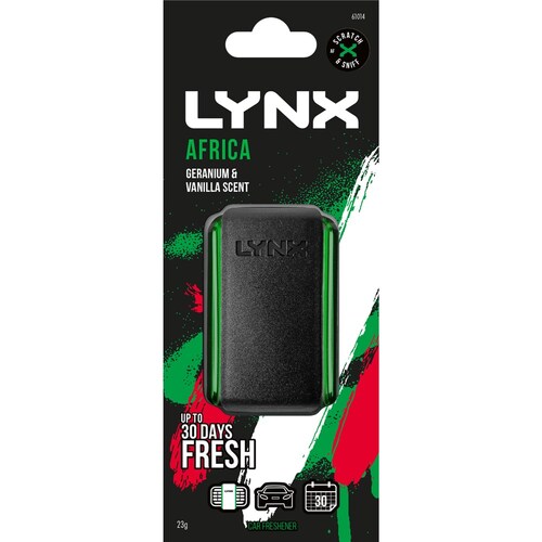 Lynx Lynx Vent Clip Air Freshener Africa - Single (61014)