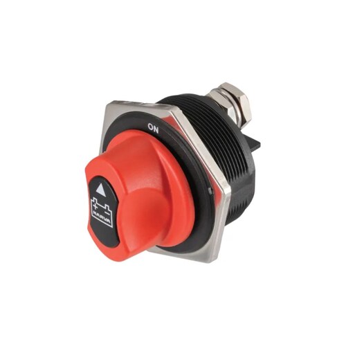 Narva 300 Amp Rotary Battery Master Switch with Removable Keyed Knob - 61045BL
