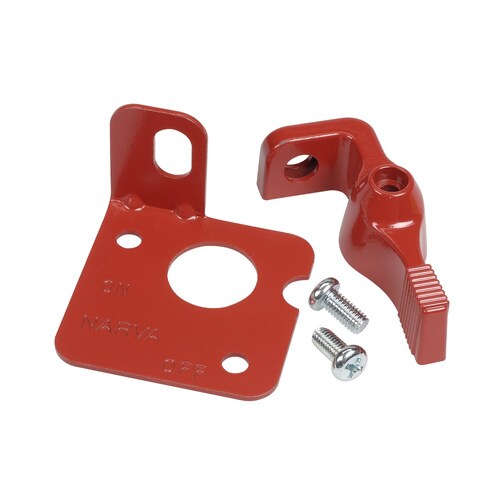 Narva Lock-Out Lever Kit Red - 61077R