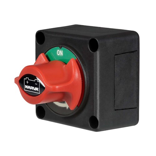 Narva Battery Master Switch Rotary Style - 61082BL