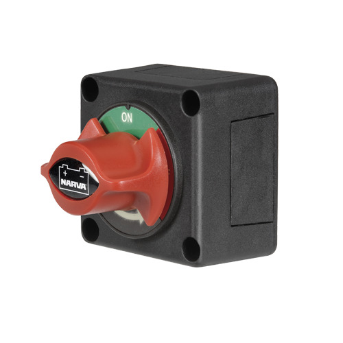 Narva  Battery Master Switch, Rotary Style    61082BL  