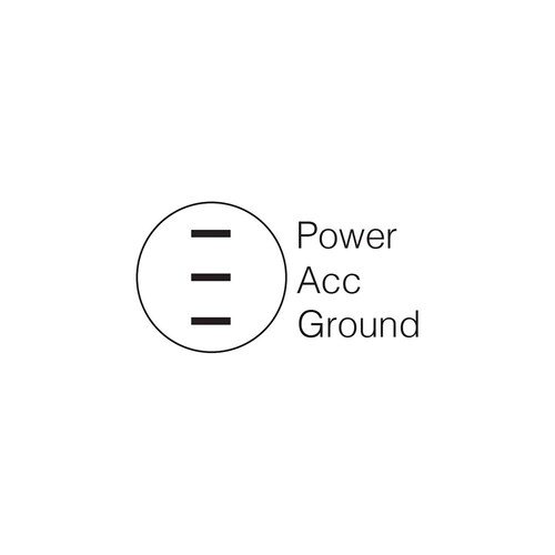 Narva Illuminated Off/On Rocker Switch Amber - 62021BL