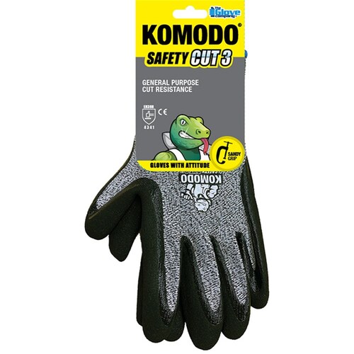 Komodo Pair Of Cut 3 Rated Safety Gloves - Small 620501