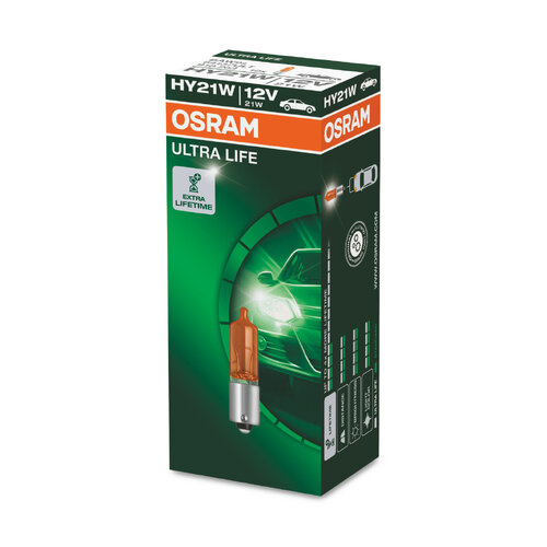 Osram Globe Ultra Life (1) Bayonet Baw9s 12v 21w 64137ult