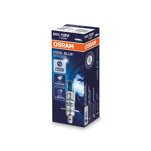 Osram Globe Cool Blue Intense (1) H1 Halogen P14-5s 12v 55w 64150cbi