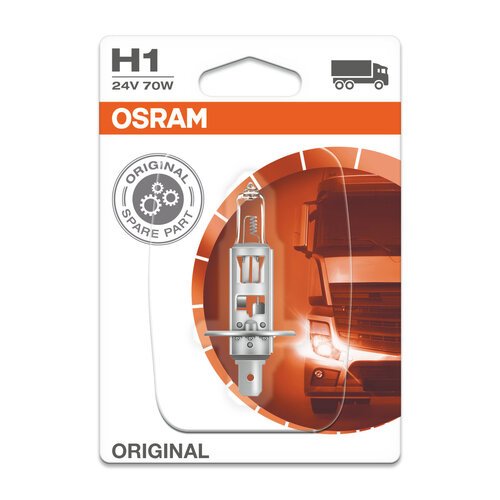 Osram Globe (1) H1 Halogen P14-5s 24v 70w 64155-01b