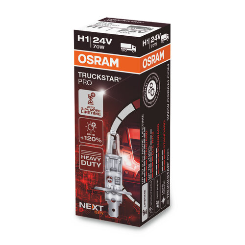 Osram Globe Truckstar (1) H1 Halogen P14-5s 24v 70w 64155tsp