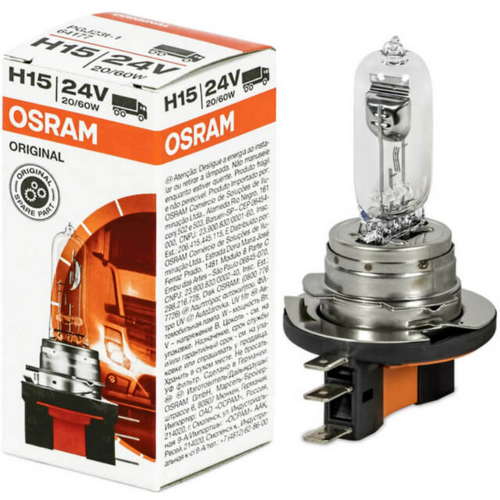 Osram Original Line H15 Halogen Globe PGJ23t-1 24V 20/60W 64177