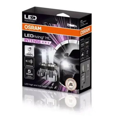 Osram LEDriving HL INTENSE H7/H18 LED Globes Pack of 2 64210DWINT-2HFB