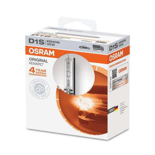 Osram Xenon Hid Globe (1) D1s Pk32d 35w 66140