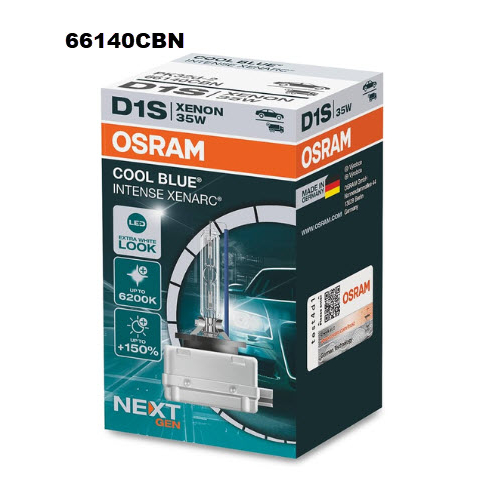 Osram Xenarc Cool Blue Intense HID Globe D1S 35W PK32d-2 66140CBN