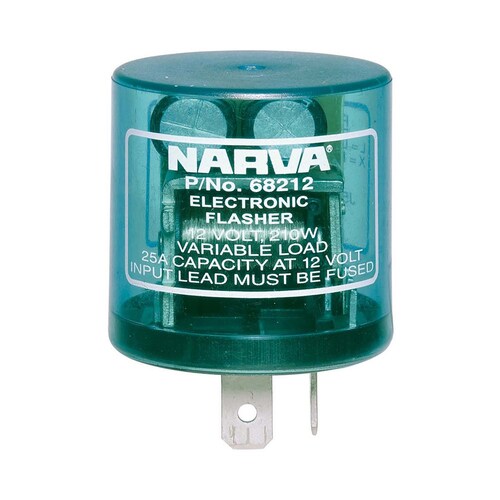 Narva 12 Volt 2 Pin Electronic Flasher - Single - 68212BL