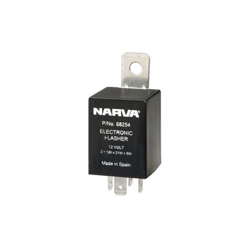 Narva 12 Volt 4 Pin Electronic Flasher - 68254BL
