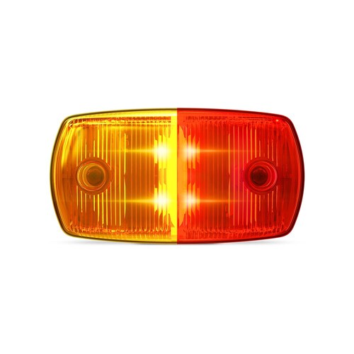 LED Auto Lamps Red Amber Side Marker Lamp - 69ARM