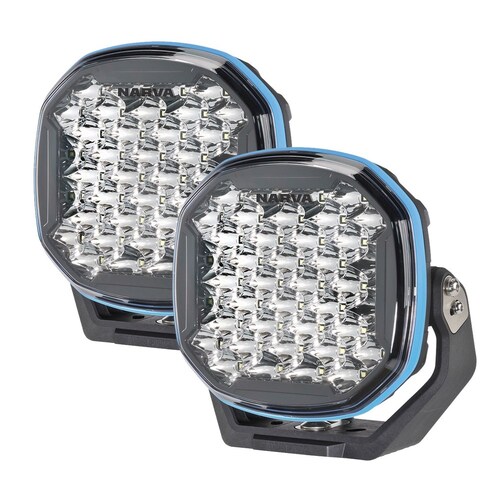 Narva Pair Of Ex2 Series 9" Driving Lamps With Hybrid Beam 72182