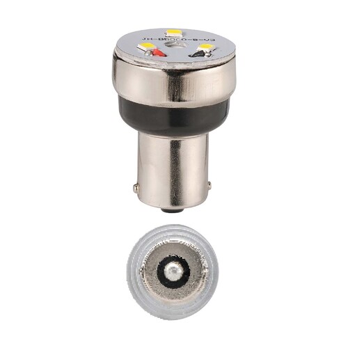 Narva Reverse Alert Fixed Output Reversing Alarm with 12V BA15S LED Globe 87 Decibels - 72574BL