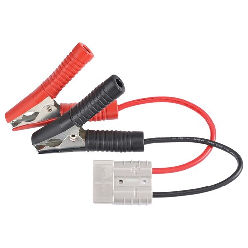 Narva Heavy-Duty Adaptor Battery Clips to 50A Anderson Style Connector - 81067BL