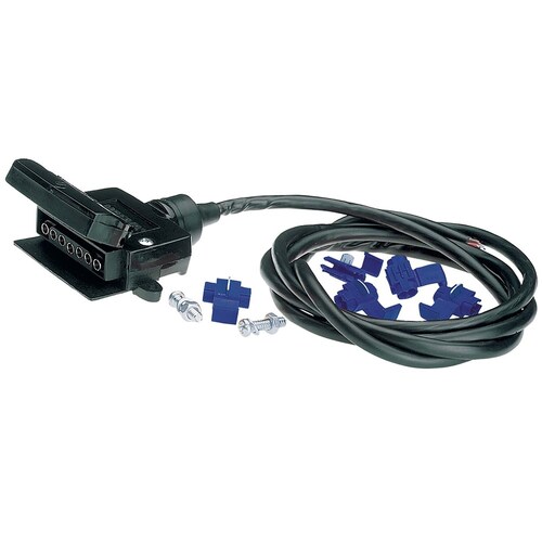 Narva 7 Pin Flat Trailer Socket Kit - 82045BL