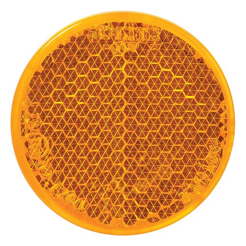 Narva Amber Retro Reflector with Self-Adhesive - 83991BL