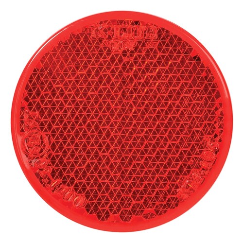Narva Red Retro Reflector with Self-Adhesive - 83992BL