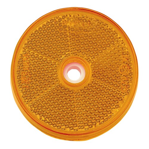 Narva Amber Retro Reflector with Fixing Bolt - 84011BL