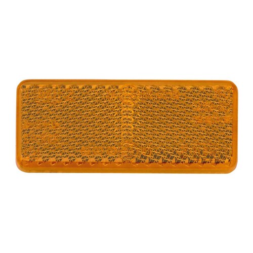 Narva Amber Retro Reflector with Self-Adhesive - 84036BL