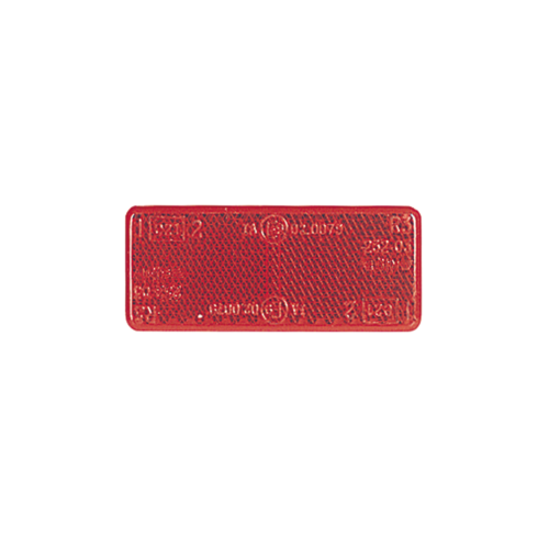 Narva Reflector Stick On (red) 70mm X 28mm (1 Single) 84037BL