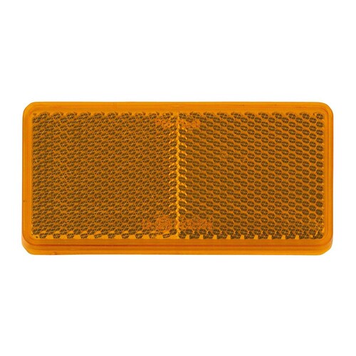 Narva Amber Retro Reflector with Self-Adhesive - 84051BL