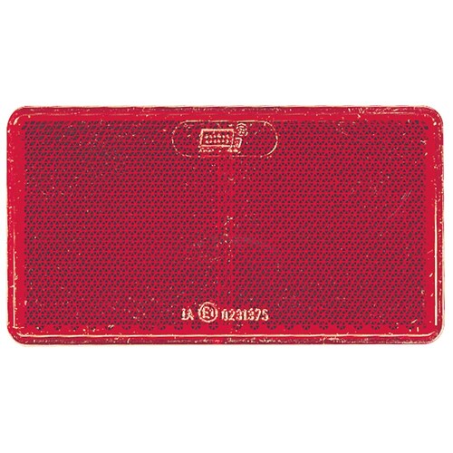 Narva Red Retro Reflector with Self-Adhesive - 84062BL