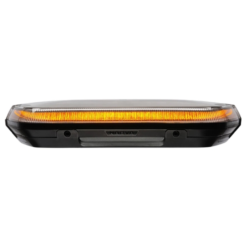Narva 10-80V AeroTech LED Low Profile Light Box (Amber/Clear Lens) Permanent Mount 85017AC