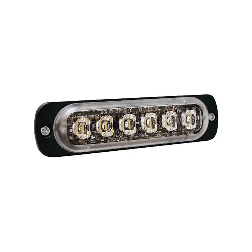 Narva 12/24 Volt Undercover Low Profile LED Warning Lamp (Amber) with 23 Flash Patterns 85215A